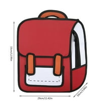 Yinguo Backpack školske torbe za knjige Casual Daypack Laptop Putope za putovanja za dječake Djevojke