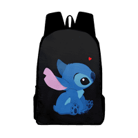 Školska torba Postavlja lilo & Stitch Backpad za djevojke sa 6-8. razreda Slatka ruksaka školska torbica