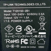 NOVO ORIGINA TP-LINK 12V AC adapter za Archer C Dual-Band AC Wi-Fi ruter