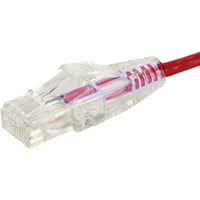 Mono Cat Ethernet patch kabel - stopala - crvena