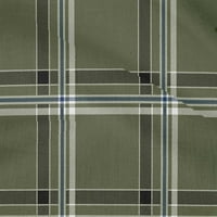 Onuone pamučne fleke tkanine Tartan provjerava otiske tkanine širom dvorišta