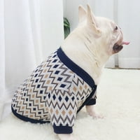 Odjeća za kućne ljubimce Super Mekani otporni na pamuk Srednjeg psa 2-noge topli džemper za kućne ljubimce