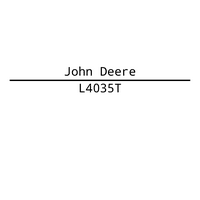 JOHN DEERE Originalna oprema Snap prstena # L4035T
