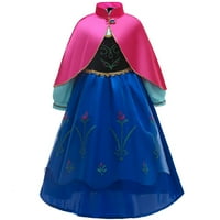 Haljina od anna princeza za djevojke Cosplay prerušiti se rođendan božićne odjeće