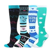 Čarape za žene i muškarce Čišćenje Unise Pairs Socks Brede Kalf kompresivne sportske čarape