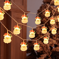 Božićna svjetlost, LED božićna svjetla za ukrašavanje, baterija santa claus LED svjetlo za ukrašavanje