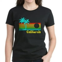 Cafepress - Retro Vintage California majica - Ženska tamna majica