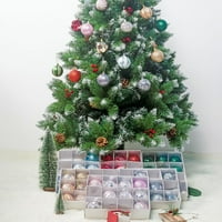 Božićna stabla privjesak božićni ukras kuglica PVC božićni prikaz Kuglični privjesak