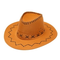 Putno puno šava za odrasle Ležerne prilike zapadnih modnih kaubojskog šešira širokim prijemnim putničkim