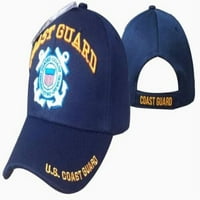 Američka obalna zaštitna štit i sidreni logo Podesivi kapa za bejzbol šešir