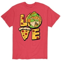 Tinejdžer Mutant Ninja kornjače - Michelangelo Love - Muška grafička majica kratkih rukava