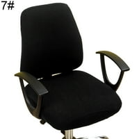 Stretchy Split stolica za poklopac uredskog fotelja zaštitnika za zaštitu naslona za sjedalo