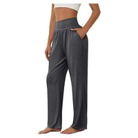 Oieyuz joga hlače za žene Torggy High Struk elastične pantalone za teretane Atletska vježba