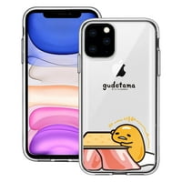 iPhone Pro Ma Case Sanrio Clear TPU meka Jelly Cover - Gudetama Tabela