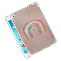 Kompatibilan sa iPad telefonom, Boho-Rainbow-Aestetic - Silikonska futrola za silikon za teen Girl Boy