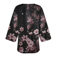 Projekteri za žene za žene za žene Kimono Cardigan Labavi poklopac uz povremene košulje