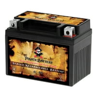 Pirate baterija YTX4L-BS zapečaćena AGM električna sportska baterija zamjenjuje 4L-BS EXT GTX4L-BS CYTX4L-BS