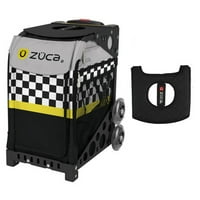 ZUCA 18 Sport torba - SK8TER Blok sa ne-bljeskajućim kotačima i crnim ružičastim poklopcem sjedala