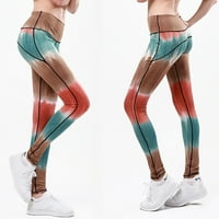 Ženske proljeće i jesenske joge hlače mijenjaju sportske hlače u boji tekuće teitoc