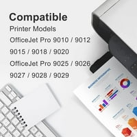 962XL kertridž sa mastilom za HP XL 962XL za upotrebu sa HP Officejet Pro Printer (crna, cijan, magenta,