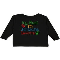 Inktastična arizona tetka voli mi nećak poklon malih dječaka ili majica dugih rukava s dugim rukavima