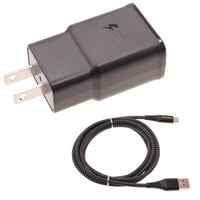 Type-C brz kućni punjač za Motorola moto g Pure Power 5G telefoni - 6ft USB kabel Brzi električni adapter