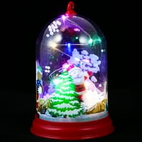 Dekorativna božićna kupola Light ukras Desktop svjetlo Xmas Ornament