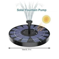 Solarna pumpa Samostojeće plutajuće solarna ptica za kupanje pumpa za vodu Vrt
