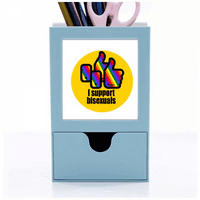 Podrška s LGBT Rainbow Desk isporučuje karticu držača organizatora