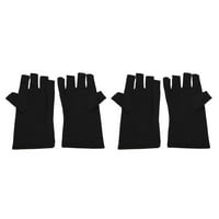 Parovi UV rukavice bez odlične elastičnosti umjetnosti UV blokirajuće rukavice za sušenje gela za nokte