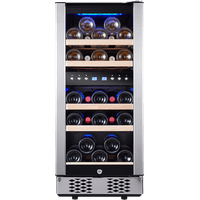 Službeni ugrađeni hladnjak vina hladnjak sa digitalnom kontrolom temperature memorije