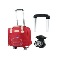 Avamo ženske kofere su setovi veliki kapacitet kofer prtljage set najlonskih prtljažnika izdržljiv odmor crvenom bojom