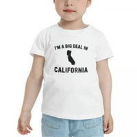 'M velikoj ponuda u Kaliforniji Slatka majica malih mališana za dječake