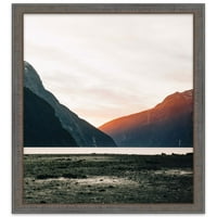 Frame Pewter Slike Frame - Kompletni moderni foto okvir uključuje UV akrilni štitnik