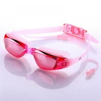 Naočale za plivanje sa ušima pričvršćenim za muškarce i žene - podesive trake, silikonska brtva za oči,
