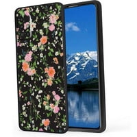 Kompatibilan je sa Samsung Galaxy A 4G futrolom telefona, cvjetna kućica Silikonska zaštita za TEEN