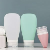 PUTOVNE BOTCLE, LEAK BPA BPA Silikonska kozmetička toaletna toaletna kontejneri za sapun za losion s