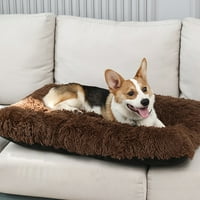 Talus psi jastuk Čvrsta boja drži toplinu mekanu teksturu zadebljane mačke pse za spavanje za sve sezone