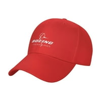 Cepten muške i ženske modne jedinstveni otisak s Boeing Dreamliner Logo Podesivim bejzbol šeširom crvene