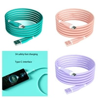 ✪ Mekani silikonski USB do kabela za punjenje tipa za mobilne telefone sa priključkom za punjenje tipa