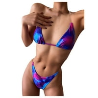 Halter Top bikini sa kupaćim kostimima na donjem obloženom odjeću za kupaće odjeće za kupaći kostim