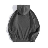 Advoicd Plus Veličine Dukseri za žene Ženske ležerne duge rublje dugih rukava posada CREW CALD pulover opušteni fit vrhovi Trendy