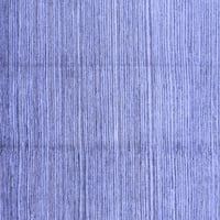 Ahgly Company u zatvorenom pravokutniku Sažetak plave moderne prostirke, 8 '10'