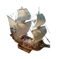 Brod figura, 1: ljestvi papir Brod model 3D zagonetke, DIY brodski obrtni model setovi brodskih građevinskih