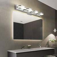 Moderna LED lampica Vanity Light za kupaonicu Moderna vanity lagana zidna zidna prirodna bijela svjetlost