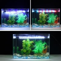 Wirlsweal LED akvarijum svjetlo Kompaktno podvodna svjetiljka Akvarij osvjetljavanje za riblje rezervoalne