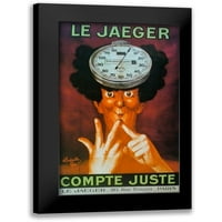 Vintage Apple Collection Crni moderni uokvireni muzej Art Print pod nazivom - Le Jaeger