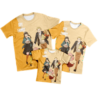 Japanska anime špijunska porodica Kawaii Anya Forger Ljetna modna majica kratki rukav Cartoon Casual Top Dječja majica odjeća 3- godine Odjeća za majicu Old Girl, D-100