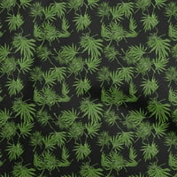 Onuone pamučne kambričke zelene tkanine Tropsko quilting zalihe Ispiši šivanje tkanine sa dvorištem