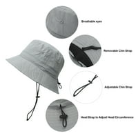 Ženske muške šešir za sunčanje Ljeto Široki Brim UV UPF 50+ zaštitna mreža Boonie kape za ribolov planinarenje